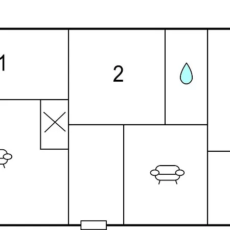 Two Bedroom Holiday In * Nordenbro Vesteregn